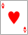 Ace of hearts