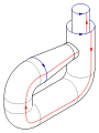 Klein 5.svg plegable Botella