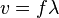 v = F \ lambda